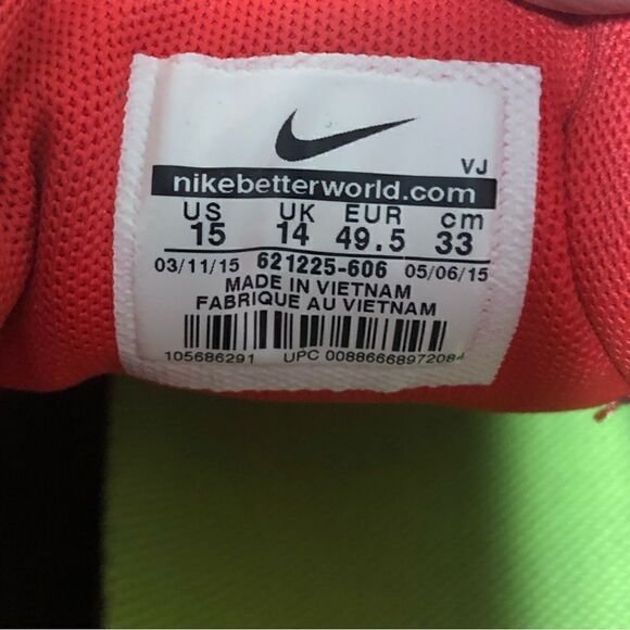 Nike Air Max Tailwind 6 621225 606 -Red/Black Men's Sz 15 - Picture 6 of 6